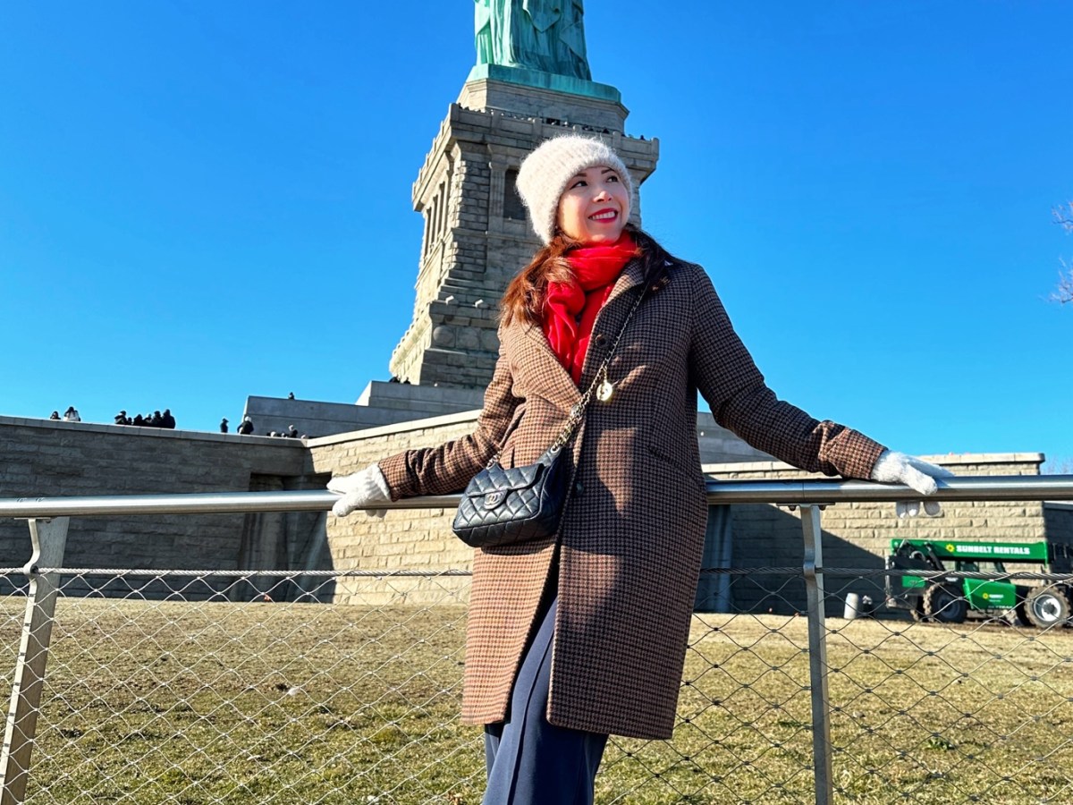 POV: Your first time visiting the Statue of&nbsp;Liberty